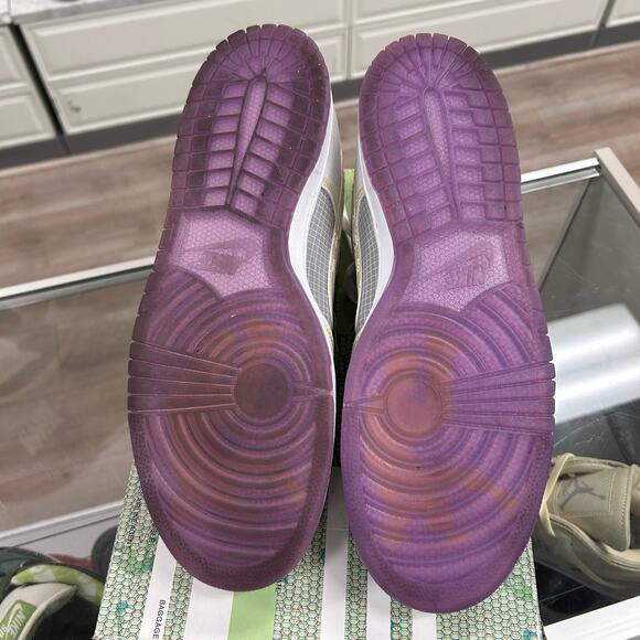 Nike Dunk Low Union Passport Pack Court Purple size 12 Pre-Owned - Picture 6 of 8